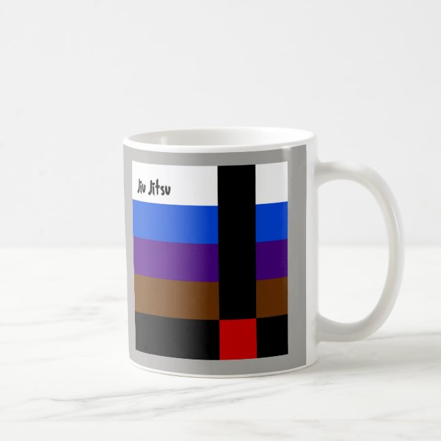 Jiu Jitsu Belts Mug (Right)