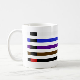 Jiu Jitsu Belts Mug