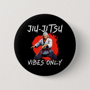 Jiu Jitsu BJJ Mixed Martial Arts MMA Combat 6 Cm Round Badge
