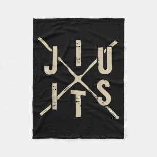 Jiu Jitsu BJJ Mixed Martial Arts MMA Combat Fleece Blanket