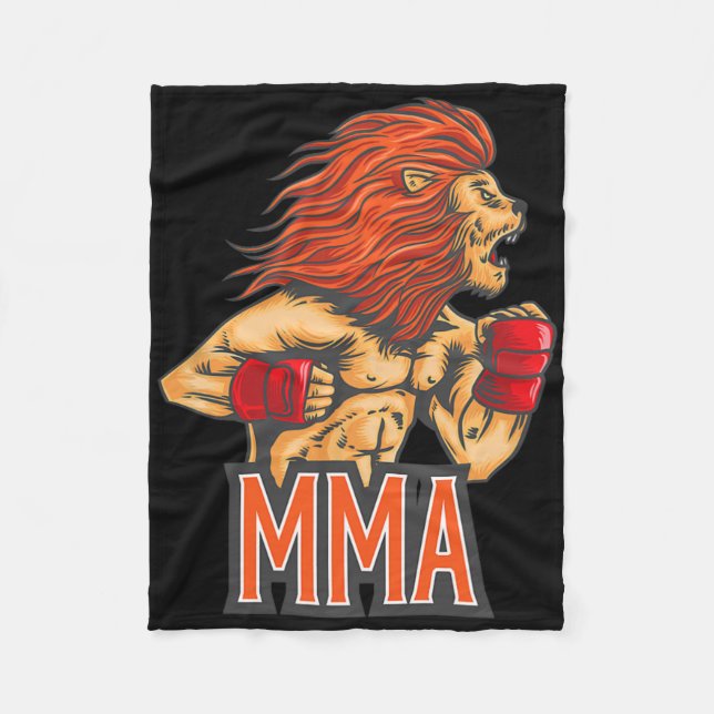Jiu-jitsu, Boxing, Kickboxing, And Mma S  Fleece Blanket (Front)