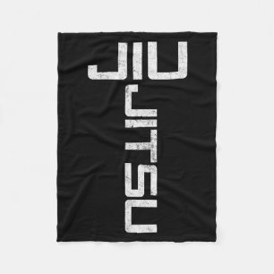 Jiu Jitsu Brazilian Jujitsu BJJ MMA Fleece Blanket