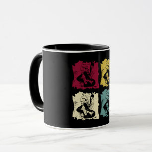 Jiu Jitsu Brazilian Vintage Retro Mug