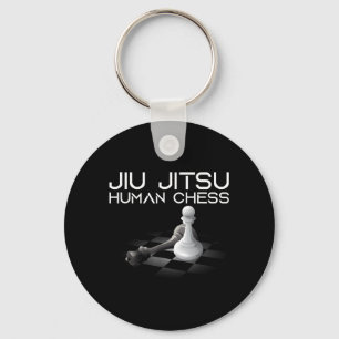 Jiu Jitsu Chess Brazilian Jujitsu MMA Key Ring