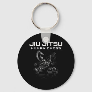 Jiu Jitsu Chess Brazilian Jujitsu MMA Key Ring