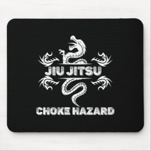 Jiu Jitsu Choke Hazard Karate Boxing Muay Thai Kic Mouse Pad