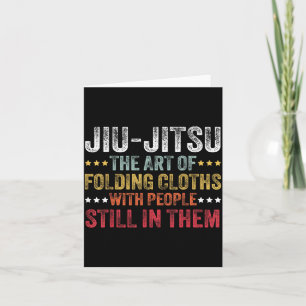 Jiu-Jitsu Definition Funny BJJ Brazilian Jiu Jitsu Card