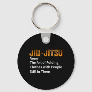 Jiu-Jitsu Definition Funny BJJ Brazilian Jiu Jitsu Key Ring