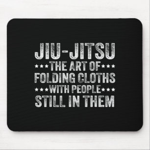 Jiu-Jitsu Definition Funny BJJ Brazilian Jiu Jitsu Mouse Pad