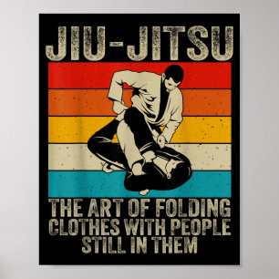 Jiu-Jitsu Definition Funny BJJ Brazilian Jiu Jitsu Poster