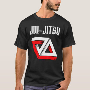 Jiu Jitsu Double Gracie Triangle  Bjj  Mma  Muay T T-Shirt