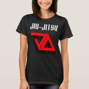 Jiu Jitsu Double Gracie Triangle  Mma  Bjj  Muay T T-Shirt