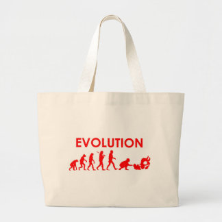 Jiu Jitsu Evolution Large Tote Bag