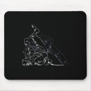 Jiu-jitsu Fight Karate Sport Sport Fighting Jitsu Mouse Pad