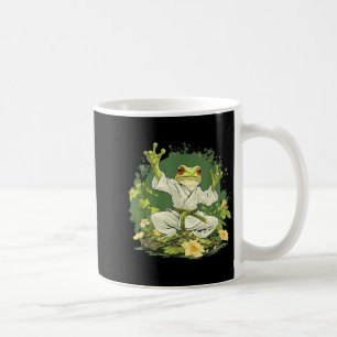 Jiu-Jitsu Floral MMA Toad Taekwondo Frog Judo Coffee Mug