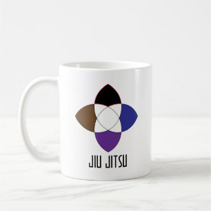 Jiu Jitsu Flower  Coffee Mug