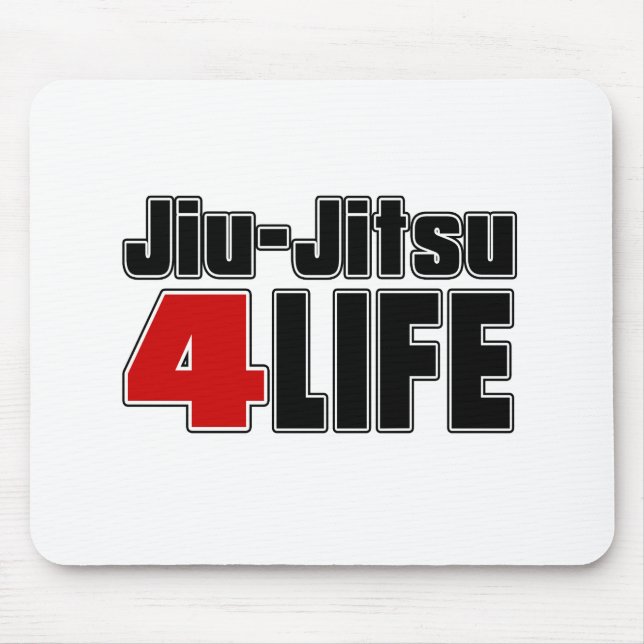 Jiu-Jitsu For Life Mouse Pad (Front)