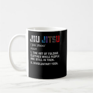 Jiu jitsu Funny definition BJJ or MMA grappler Coffee Mug