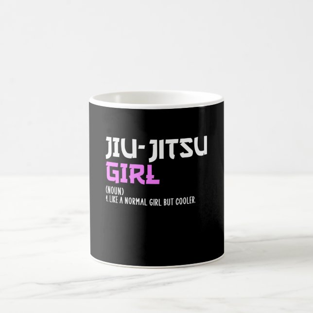 jiu-jitsu girl coffee mug (Center)
