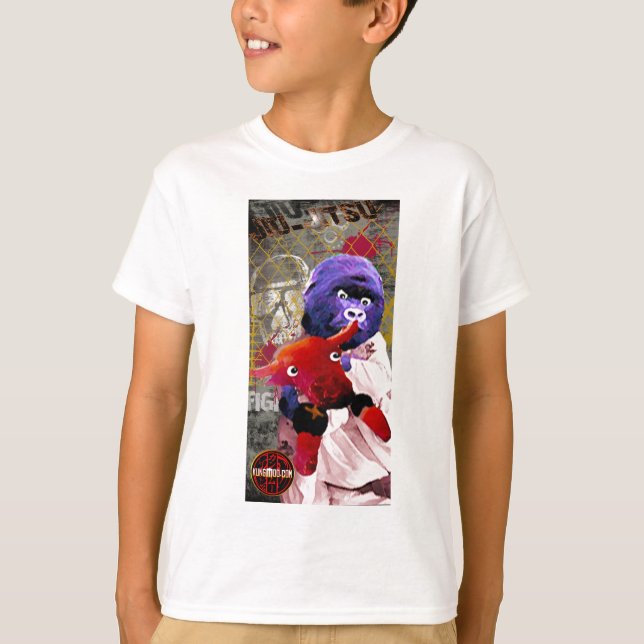 Jiu-Jitsu Grungy T-Shirt (Front)