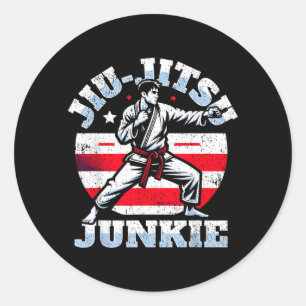 Jiu-Jitsu I Brazilian Jiu-Jitsu Classic Round Sticker