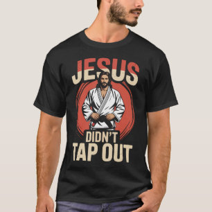 Jiu Jitsu Jesus Faith Christian Retro Vintage Jesu T-Shirt