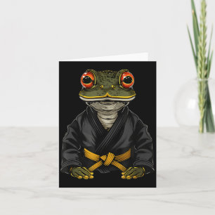 Jiu-Jitsu Judo MMA Toad Taekwondo Frog Kickboxing Card