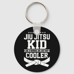 Jiu Jitsu Kid BJJ Brazilian MMA Jujitsu Key Ring