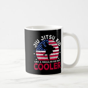 Jiu Jitsu Kid Martial Art Funny American Brazilian Coffee Mug