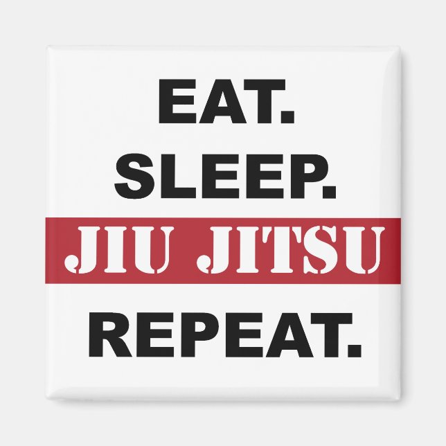 Jiu Jitsu Magnet (Front)