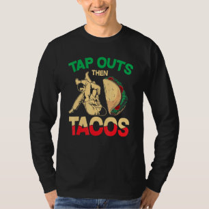 Jiu Jitsu Martial Arts Taco Jujutsu Cinco De Mayo T-Shirt