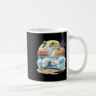 Jiu-Jitsu MMA Toad Taekwondo Frog Judo Beach Coffee Mug
