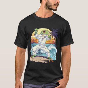 Jiu-Jitsu MMA Toad Taekwondo Frog Judo Beach T-Shirt