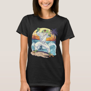 Jiu-Jitsu MMA Toad Taekwondo Frog Judo Beach T-Shirt