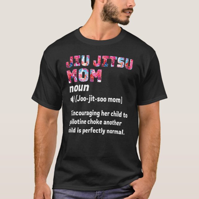Jiu Jitsu Mum Definition T-Shirt (Front)