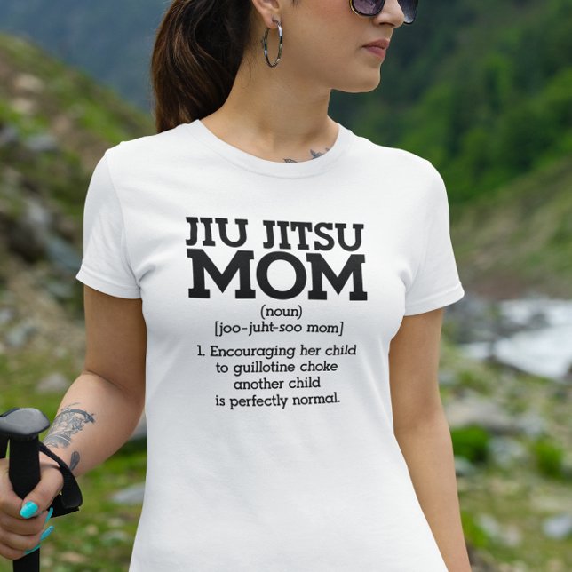 Jiu Jitsu Mum Mother T-Shirt (Creator Uploaded)