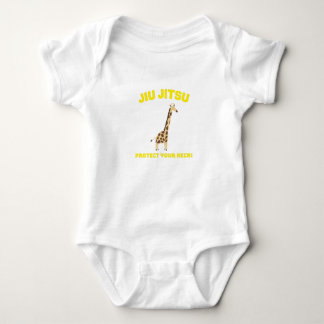 Jiu Jitsu Protect Your Neck! Baby Bodysuit