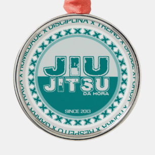 Jiu Jitsu - Respect - Training and Discipline by Metal Tree Decoration