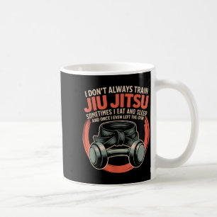Jiu Jitsu Retro Vintage I DonT Train Jiu Jitsu Coffee Mug