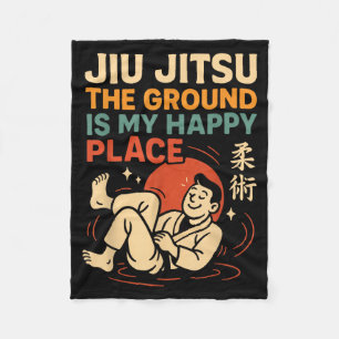 Jiu Jitsu Retro Vintage This is My Jiu Jitsu Shirt Fleece Blanket
