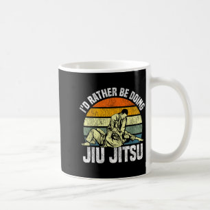 Jiu Jitsu Retro Vintage Vintage Retro Id Be Doing Coffee Mug