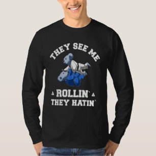 Jiu Jitsu Rollin BJJ Grappling Koala T-Shirt