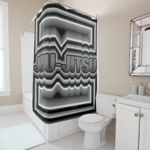 Jiu-Jitsu Shower Curtain