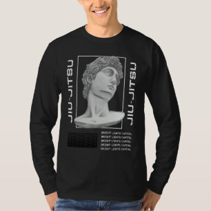 Jiu Jitsu Statue Head MMA Wrestling BJJ Boxing T-Shirt