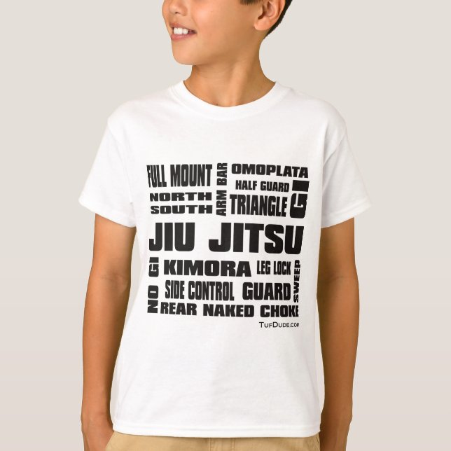 Jiu Jitsu - Terminology T-Shirt (Front)