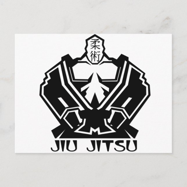 Jiu Jitsu - The Fighter Prepares Postcard (Front)