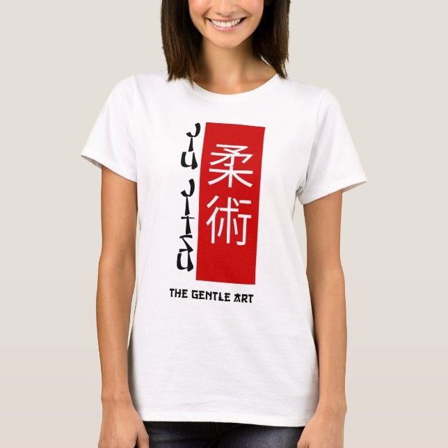Jiu Jitsu - The Gentle Art T-Shirt (Front)