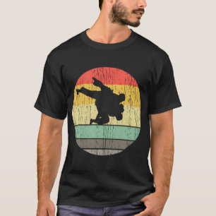 Jiu Jitsu Throw Vintage Combat Gracie Bjj Mma Figh T-Shirt