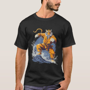 Jiu-Jitsu Tiger Kickboxing Kung Fu Taekwondo T-Shirt