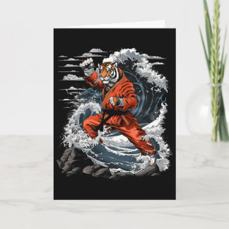 Jiu-jitsu Tiger Kung Fu Taekwondo Kickboxing Marti Card